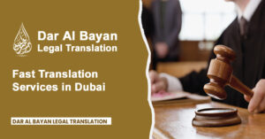 Fast Translation Services in Dubai