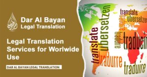 Legal Translation Services for Worldwide use