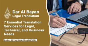 7 Essential Translation Services for Legal, Technical, and Business Needs