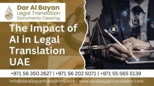 AI in Legal Translation UAE