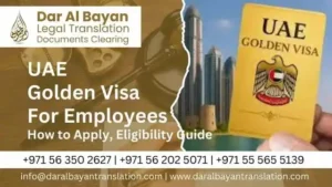 UAE Golden visa for Employees