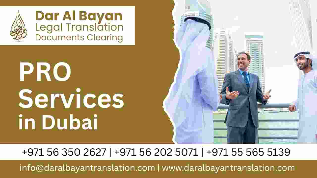 PRO Services in Dubai-