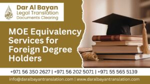MOE Equivalency Services for Foreign Degree Holders