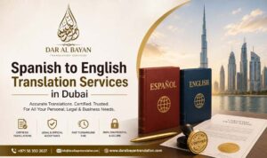 Spanish to English Translation Services in Dubai