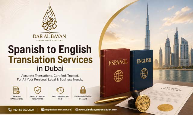Spanish to English Translation Services in Dubai