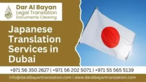 Japanese Translation Services in Dubai