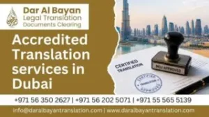accredited Translation Services In Dubai