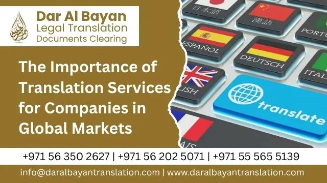 Blog 139 The Importance of Translation Services for Companies in Global Markets