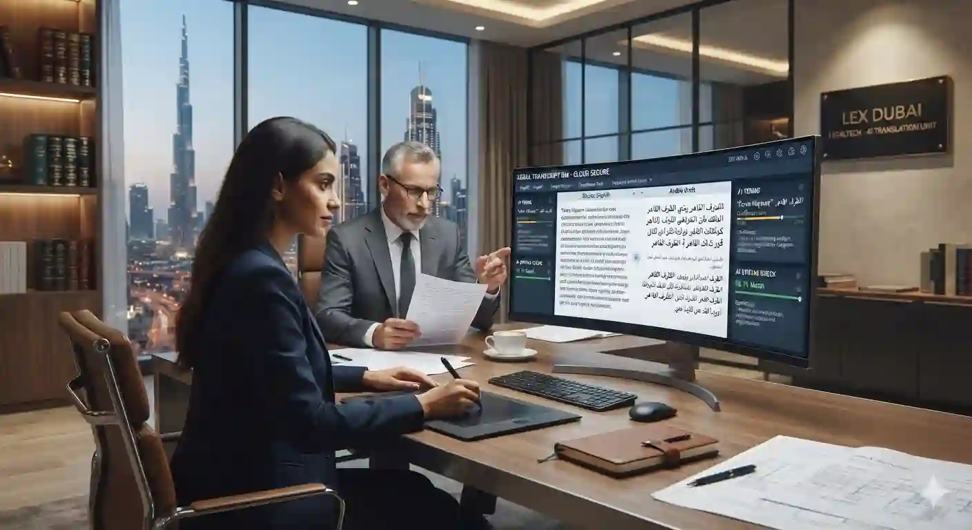 AI and digital transformation in legal translation services Dubai