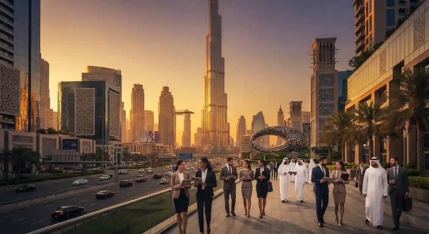 United Arab Emirates Arabic-speaking business hub Dubai