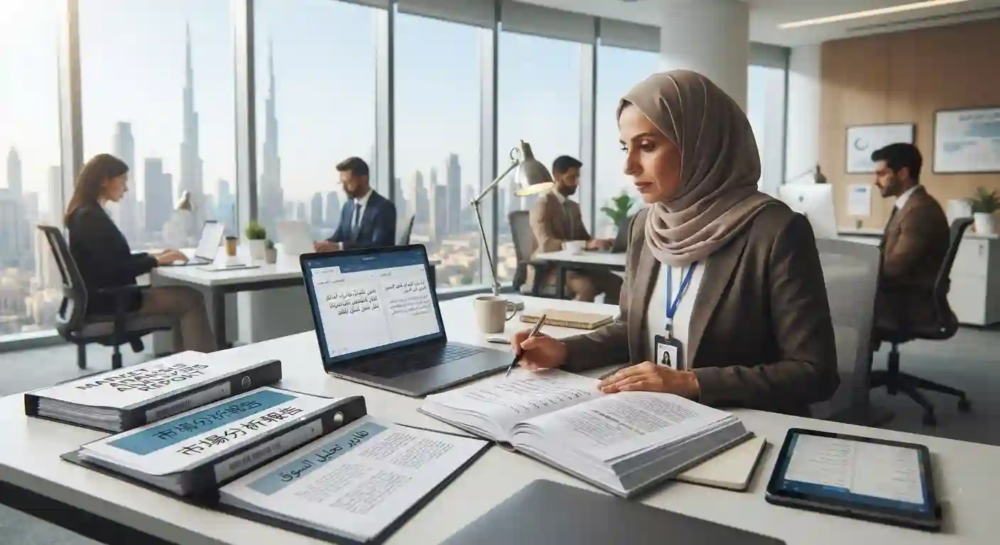 professional Arabic translation services in Dubai for businesses