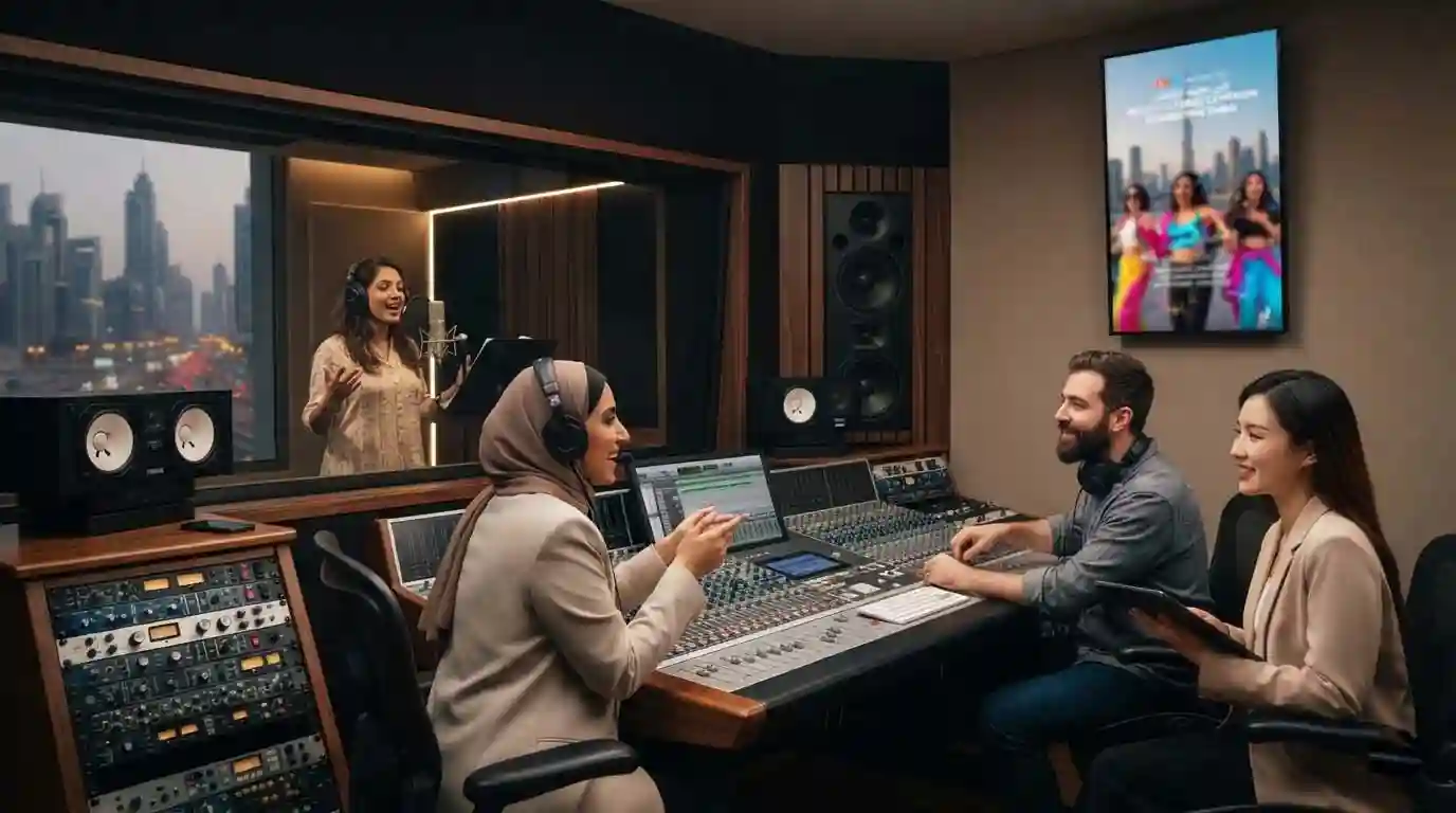 Professional Voice-Over Translation Services in Dubai 4 Multilingual advertising voice-over translation Dubai