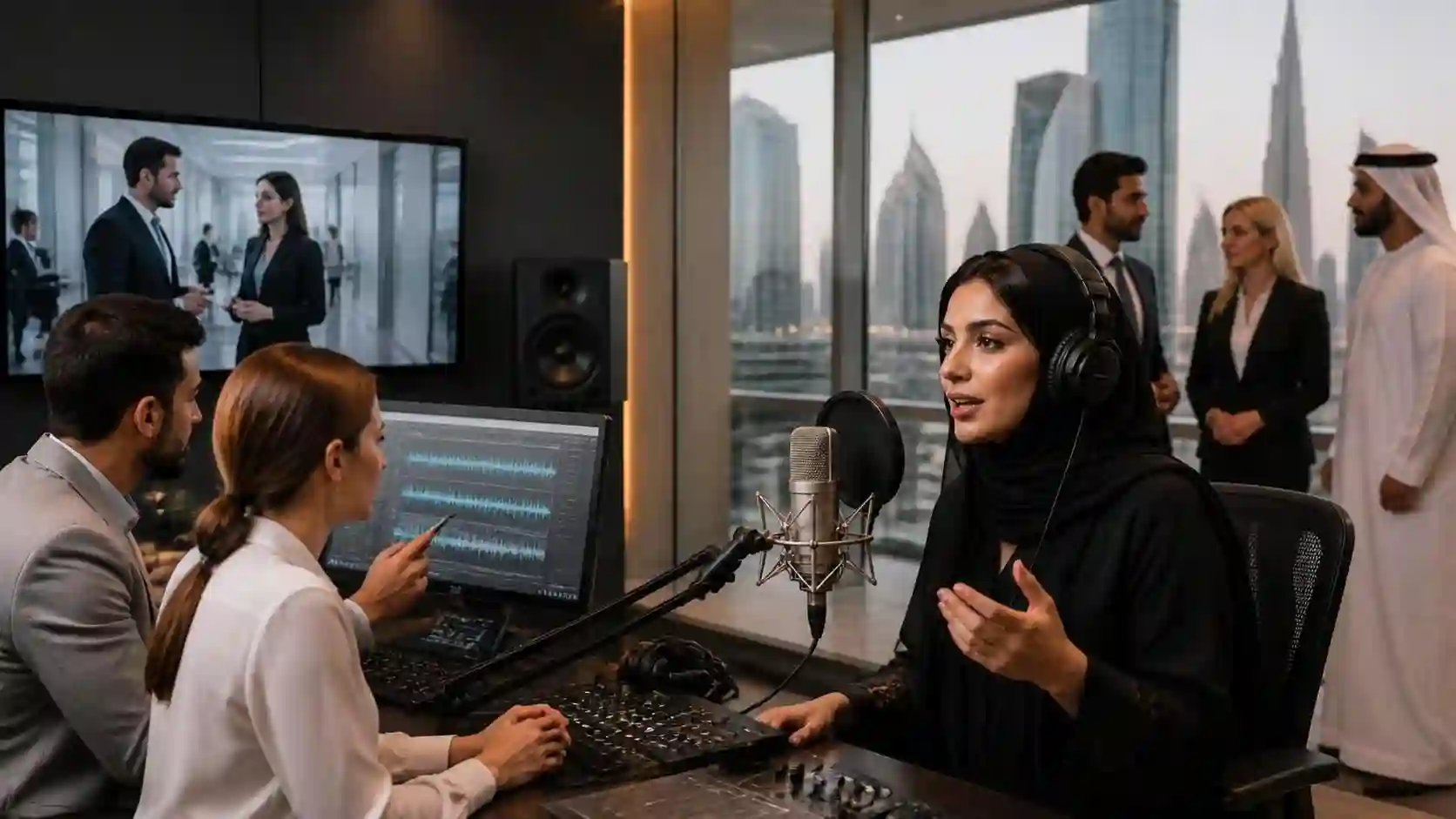 Professional Voice-Over Translation Services in Dubai 3 Corporate video voice-over translation services Dubai