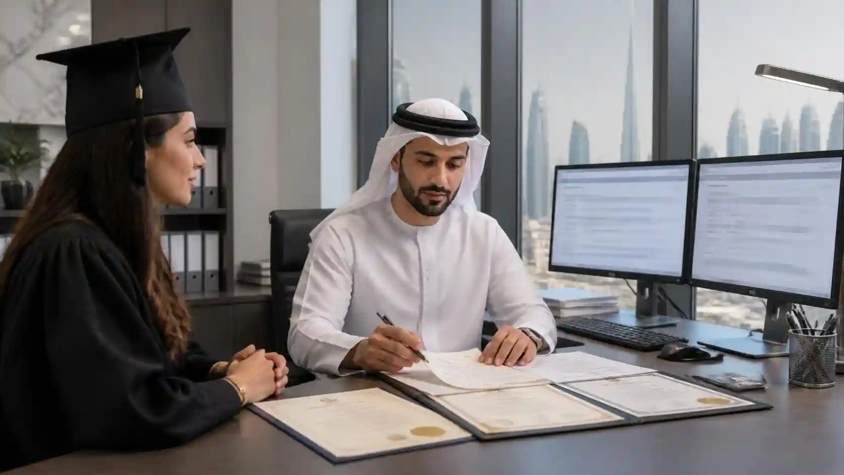 Academic transcript translation for UAE degree equivalency