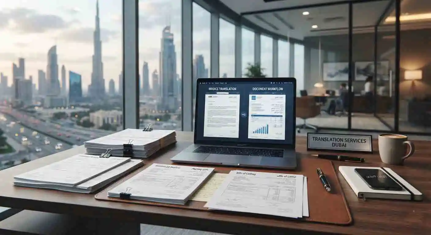 commercial invoice Translation